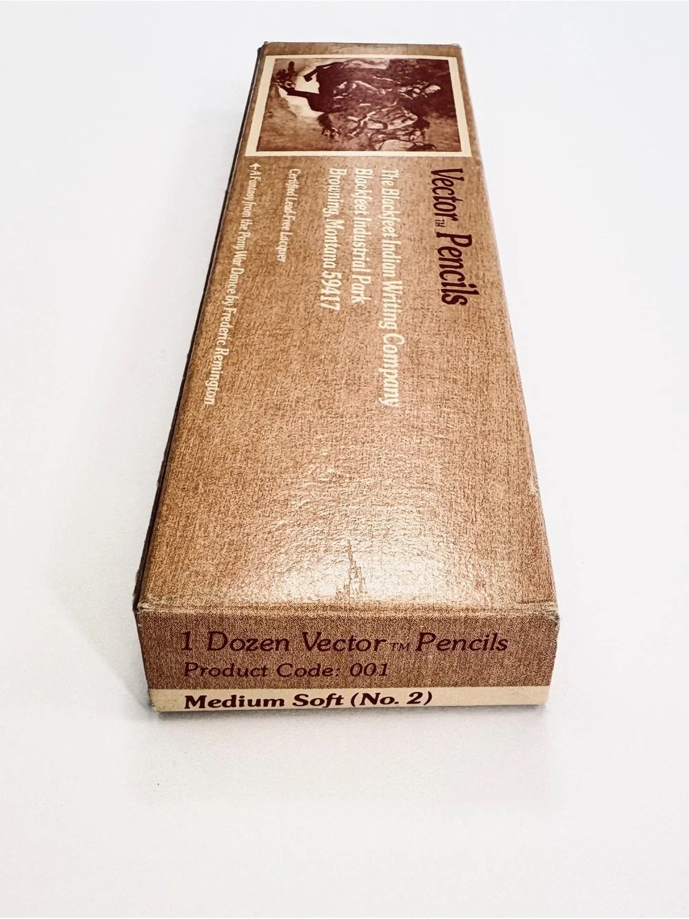 Vector Atlantic Richfield ARCO No 2 Pencils Box of 12 Blackfeet Indian WritingCo